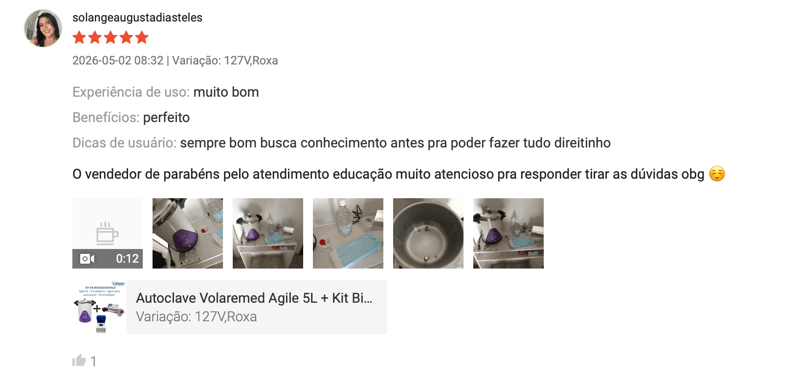 Feedback de cliente 1